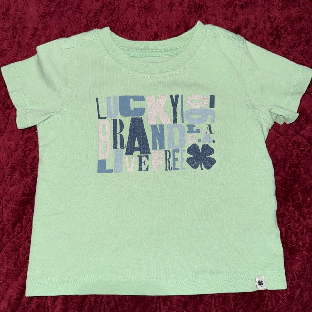 Lucky Brand Kids Mint Graphic Tee